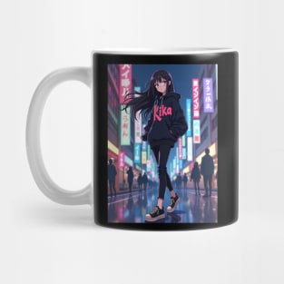 Dynamic Anime Vibes: A Journey of Color and Emotion Mug